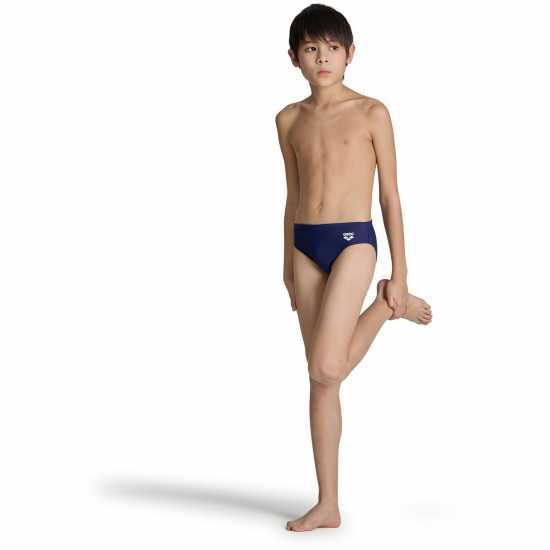 Arena Graphic Swim Briefs Navy White 