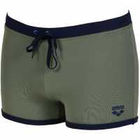 Arena Swim Shorts Fundamentals Borders Army Navy 