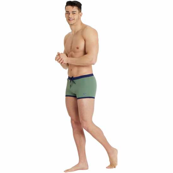 Arena Swim Shorts Fundamentals Borders Army Navy 