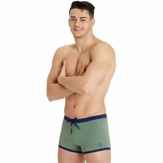 Arena Swim Shorts Fundamentals Borders Army Navy 