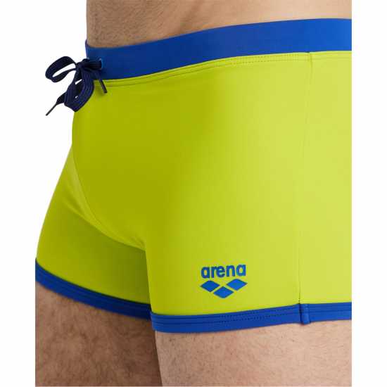 Arena Swim Shorts Fundamentals Borders Soft green 