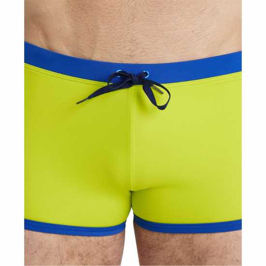 Arena Swim Shorts Fundamentals Borders Soft green 