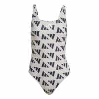 Дамски бански Adidas Logo Graphic V-Back Swimsuit Въртел/Черен Adidas Logo Graphic V-Back Swimsuit Въртел/Черен Дамски бански