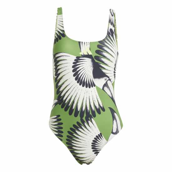 Adidas X Farm 3-Stripes Swimsuit Womens  Дамски бански
