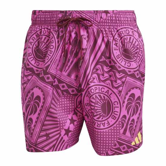 Adidas X Farm 3-Stripes Swim Shorts 5-Inch Mens  Мъжки плувни шорти и клинове