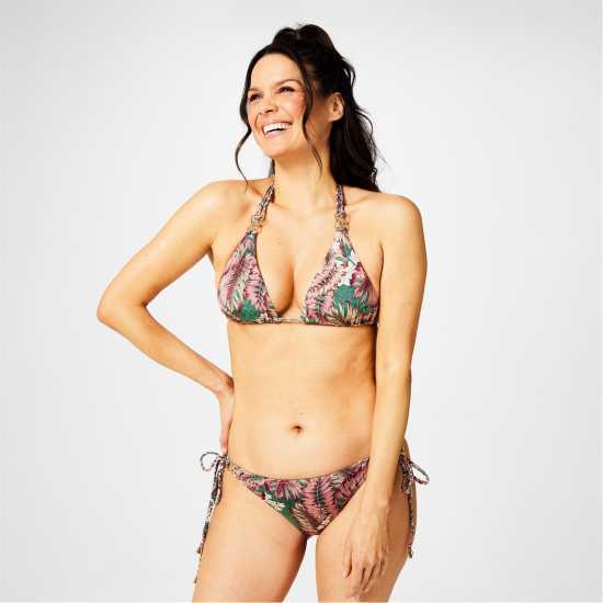 Biba Layla Bikni Brief Животно Листо Бикини танкини шорти