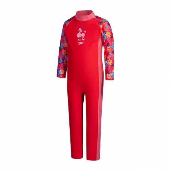Детски бански и бикини Speedo Екип Невръстни Деца Printed All-In-One Sun Suit Infants Speedo Екип Невръстни Деца Printed All-In-One Sun Suit Infants Детски бански и бикини