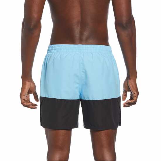 Nike Мъжки Плувни Шорти Split Swim Shorts Mens Aquarius Blue Мъжки къси панталони