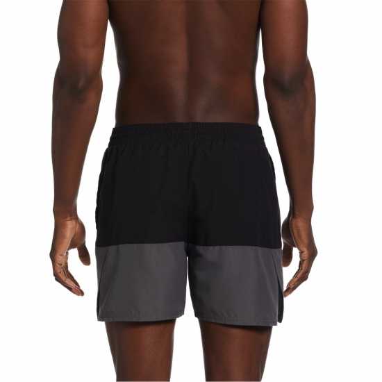 Nike Мъжки Плувни Шорти Split Swim Shorts Mens Черно Мъжки плувни шорти и клинове