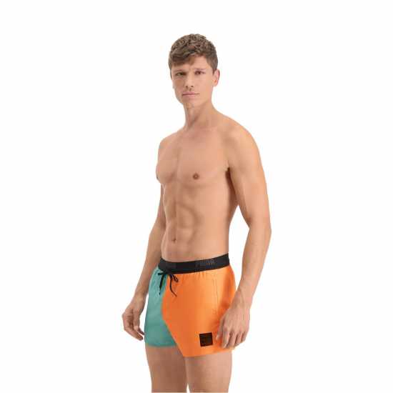 Puma Col Blck Shorts Sn24 Синьо/Оранжево Мъжки плувни шорти и клинове