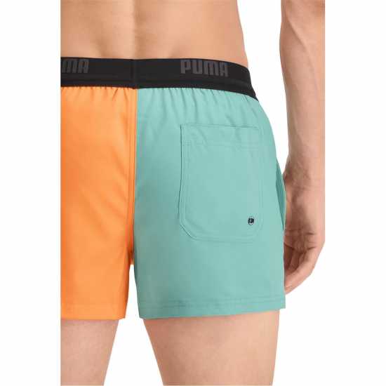 Puma Col Blck Shorts Sn24 Синьо/Оранжево Мъжки плувни шорти и клинове