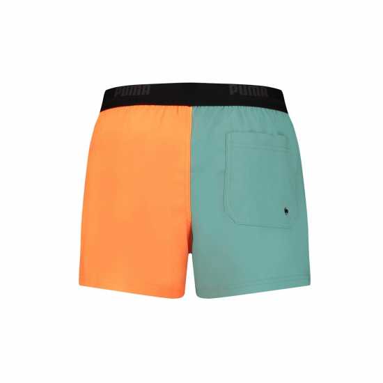 Puma Col Blck Shorts Sn24 Синьо/Оранжево Мъжки плувни шорти и клинове
