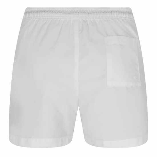 Мъжки плувни шорти и клинове Calvin Klein Large Logo Swim Shorts CL Бяло Calvin Klein Large Logo Swim Shorts CL Бяло Мъжки плувни шорти и клинове