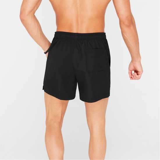 Calvin Klein Large Logo Swim Shorts Черно Мъжки плувни шорти и клинове