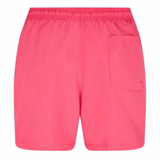 Мъжки плувни шорти и клинове Calvin Klein Large Logo Swim Shorts Розова Светкавица Calvin Klein Large Logo Swim Shorts Розова Светкавица Мъжки плувни шорти и клинове