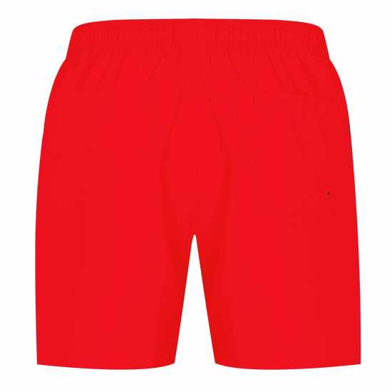 Мъжки плувни шорти и клинове Calvin Klein Large Logo Swim Shorts Червено Calvin Klein Large Logo Swim Shorts Червено Мъжки плувни шорти и клинове