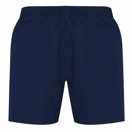 Мъжки плувни шорти и клинове Calvin Klein Large Logo Swim Shorts Морска синьо Calvin Klein Large Logo Swim Shorts Морска синьо Мъжки плувни шорти и клинове