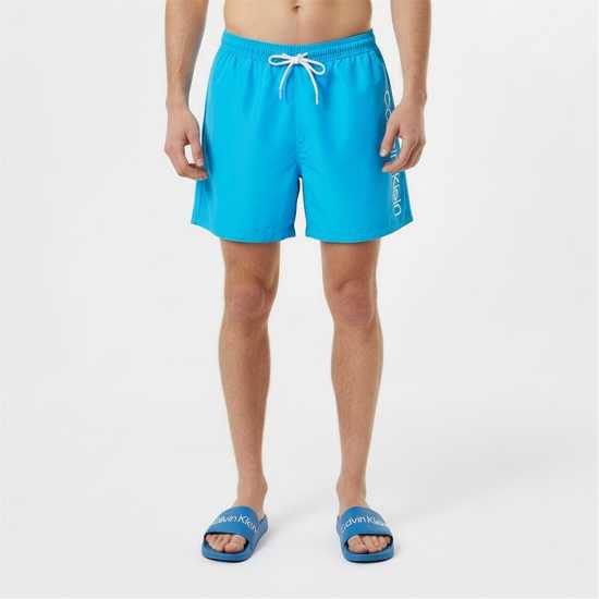 Calvin Klein Large Logo Swim Shorts  