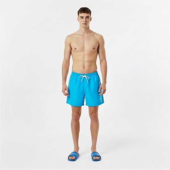 Calvin Klein Large Logo Swim Shorts  