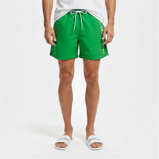Calvin Klein Large Logo Swim Shorts  