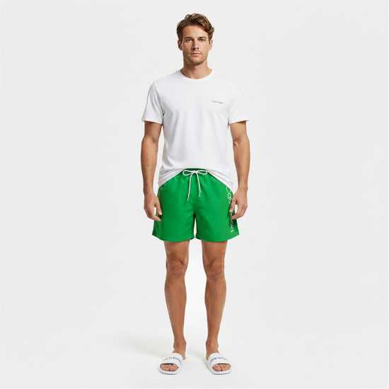 Calvin Klein Large Logo Swim Shorts  