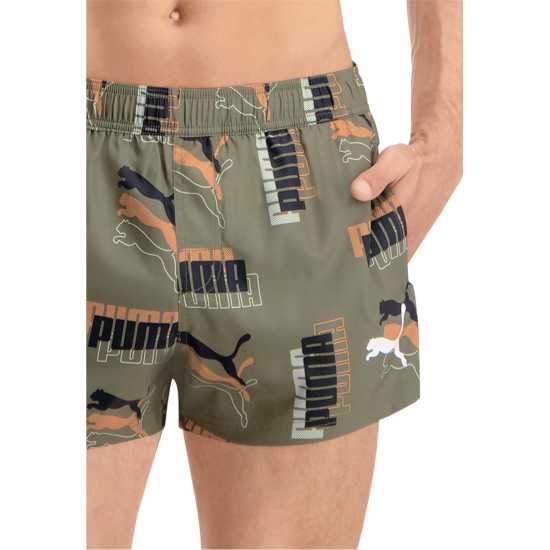 Мъжки плувни шорти и клинове Puma Lgo Prnt Shorts Sn24 Х/Черно/Бяло Puma Lgo Prnt Shorts Sn24 Х/Черно/Бяло Мъжки плувни шорти и клинове