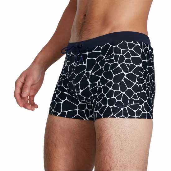Speedo Мъжки Шорти Valmilton Aquashorts Mens Синьо/Бяло Мъжки къси панталони