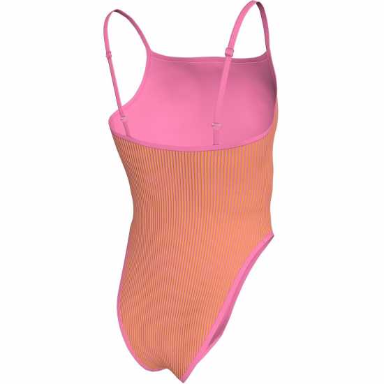 Nike Women's One Piece Swimsuit Pink Glow 