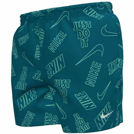 Nike Men's Swim Shorts Green Abyss 
