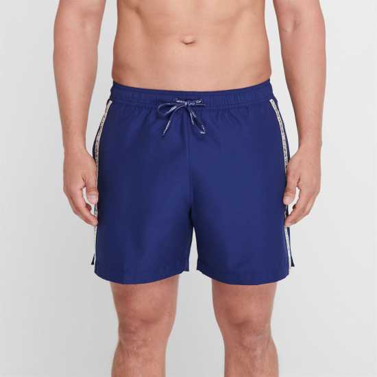 Calvin Klein Taped Drawstring Swim Shorts