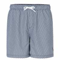 Soulcal Мъжки Шорти Signature Swimshorts Mens Navy Blazer/Wht Мъжки къси панталони