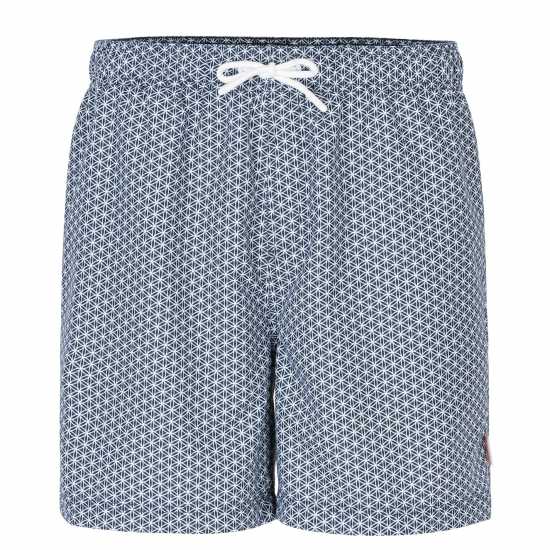 Soulcal Мъжки Шорти Signature Swimshorts Mens Navy Blazer/Wht Мъжки къси панталони