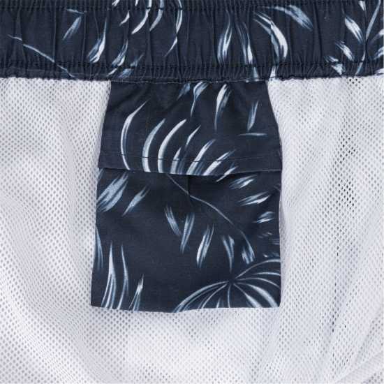 Soulcal Мъжки Шорти Signature Swimshorts Mens Palm Print Мъжки къси панталони