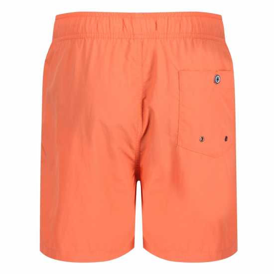 Ben Sherman Мъжки Плувни Шорти Beach Swim Shorts Mens Orange Ochre - Мъжки къси панталони