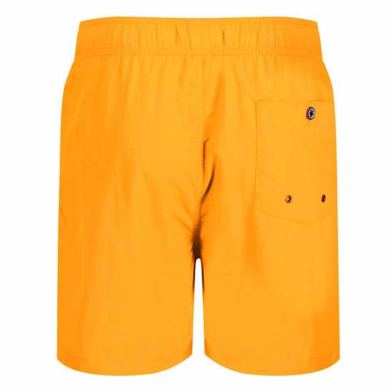 Ben Sherman Мъжки Плувни Шорти Beach Swim Shorts Mens Orange Ochre Мъжки къси панталони