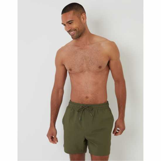 Threadbare Men's Rola Swim Shorts Хаки 