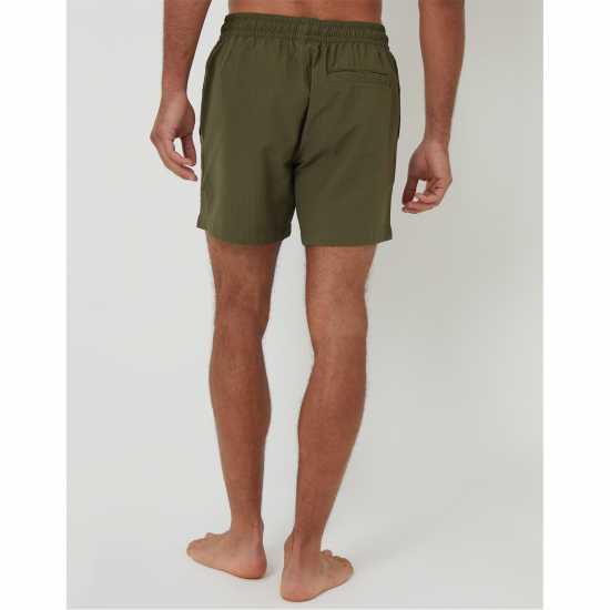 Threadbare Men's Rola Swim Shorts Хаки 