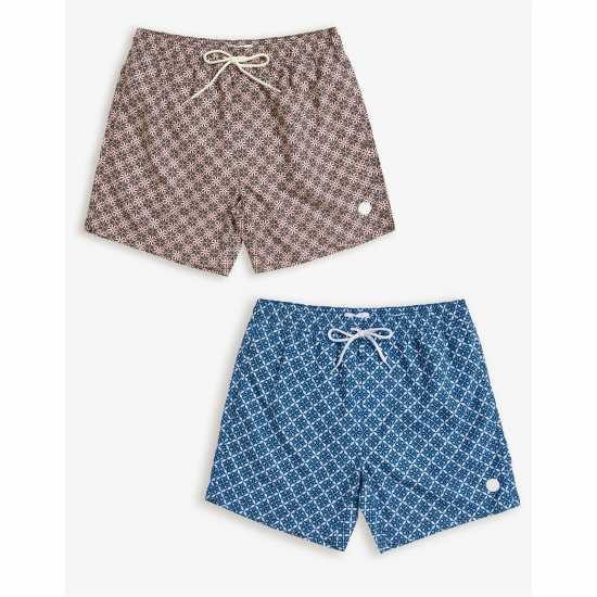 Threadbare Men's Tyrrhenian Swim Shorts Морска синьо Threadbare Men's Tyrrhenian Swim Shorts Морска синьо