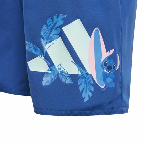 Adidas X Disney Lilo And Stitch Swim Shorts 5 Inch Kids  Детски бански и бикини