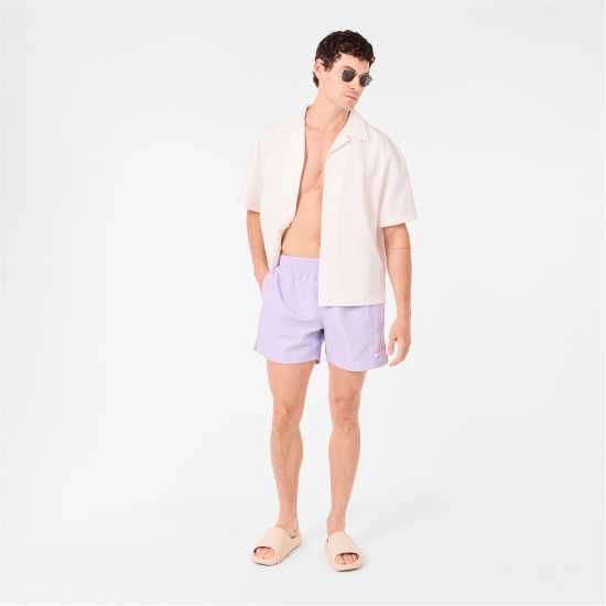 Nike Мъжки Плувни Шорти Core Swim Shorts Mens Сиренево Мъжки плувни шорти и клинове