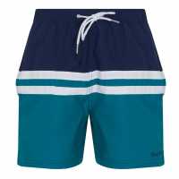 Pierre Cardin Мъжки Плувни Шорти Swim Shorts Mens Navy/Teal Мъжко облекло за едри хора