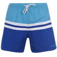 Pierre Cardin Мъжки Плувни Шорти Swim Shorts Mens Turq/Royal Мъжко облекло за едри хора