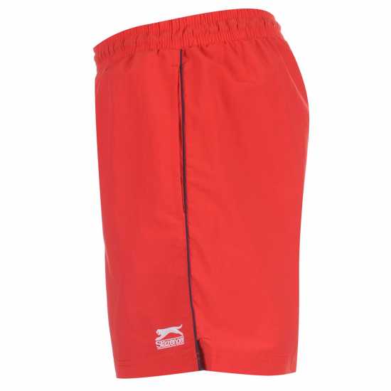 Slazenger Мъжки Плувни Шорти Swim Shorts Mens Тийл Сиво Мъжки плувни шорти и клинове