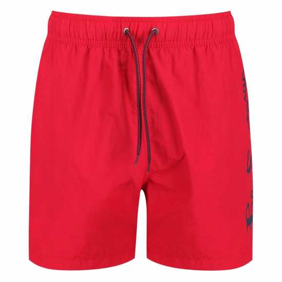 Ben Sherman Boulder Swim Shorts Red/Navy Мъжки къси панталони