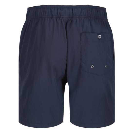 Ben Sherman Boulder Swim Shorts Navy/Red Мъжки къси панталони