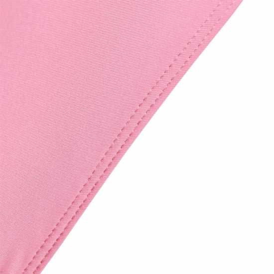 Adidas Детски Плувен Костюм 3 Bar Swim Suit Junior Розово/Бяло Детски бански и бикини