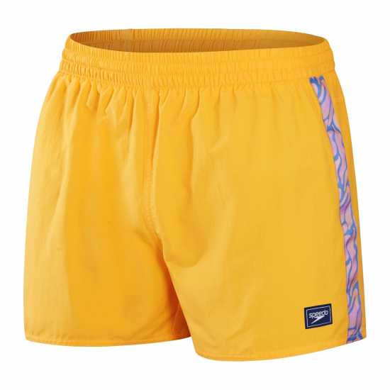 Speedo Мъжки Плувни Шорти Retro 13 Swim Shorts Mens Жълто Мъжки плувни шорти и клинове