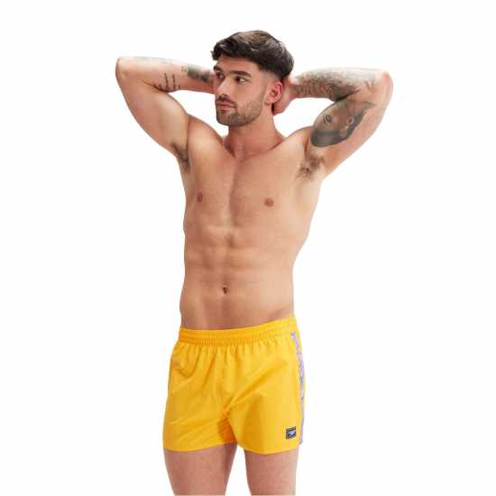 Speedo Мъжки Плувни Шорти Retro 13 Swim Shorts Mens Жълто Мъжки плувни шорти и клинове