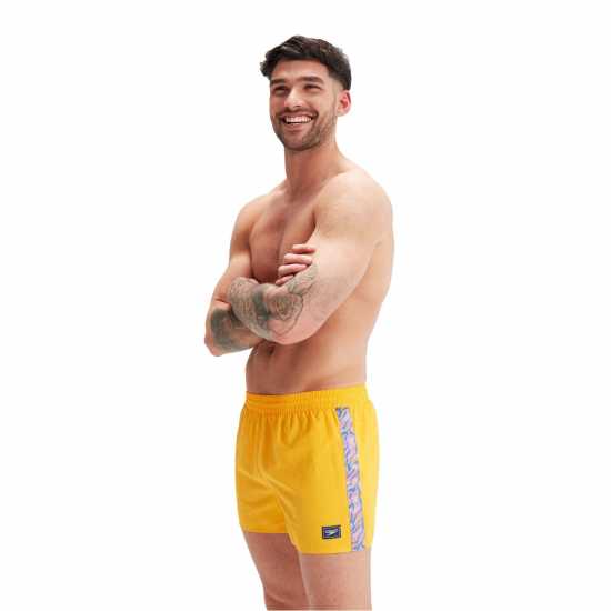 Speedo Мъжки Плувни Шорти Retro 13 Swim Shorts Mens Жълто Мъжки плувни шорти и клинове