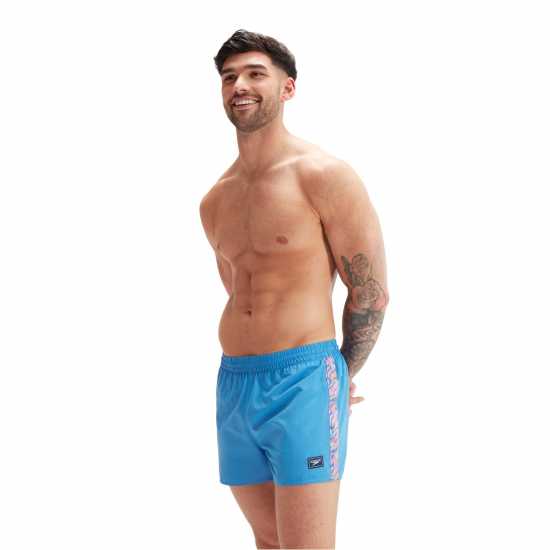 Speedo Мъжки Плувни Шорти Retro 13 Swim Shorts Mens Синьо Мъжки плувни шорти и клинове